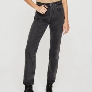 AG Jeans Alexxis High Rise Vintage Fit Straight Leg Jeans Japanese Denim Size 30